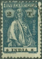 PORTUGUESE INDIA..1913/25..Michel # 349yC...used...MiCV - 2.80 Euro. - Portugiesisch-Indien