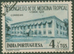 PORTUGUESE INDIA..1952..Michel # 480...used. - Portugees-Indië