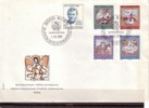 Switzerland, 1966. Pro Patria. 100th Birthday Of H.Federer, Paintings, Religion, FDC - Lettres & Documents