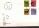 Switzerland, 1967. Pro Juvwentute Mixed Animals FDC - Brieven En Documenten