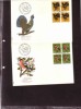 Switzerland, 1968.Pro Juventute, Birds,    FDC - Lettres & Documents