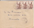 BANGUI - OUBANGUI - CHARI - 1957 - COLONIES - LETTRE - MARCOPHILIE - Altri & Non Classificati