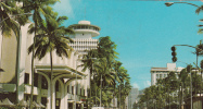 ZS9929 A View Of Waikiki Kalakauna Avenue Used Good Shape - Honolulu