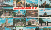 ZS9935 Washington D.C. Multiviews Used Good Shape - Washington DC