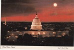 ZS9956 A Night View Of The Capitol Washington D.C. Used Perfect Shape - Washington DC
