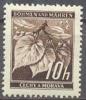 Böhmen Und Mähren 1939 Freimarken: Lindenzweig Mi 21 / Scott 21 / SG 21 Ungebraucht/neuf /MH - Unused Stamps