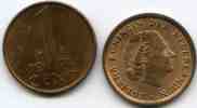 Pays-Bas Netherland 1 Cent 1974 KM 180 - 1948-1980 : Juliana