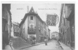 38 )) MORESTEL, La Grande Rue Et Rue De L'église  ANIMEE - Morestel