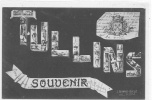 38 )) TULLINS  Souvenir, Multivues Dans Les Lettres,  H Bernard Guelle édit, - Tullins