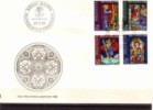 Switzerland,1969. Pro Patria, Art, Stained Glass And Windows,Religion,  FDC - Lettres & Documents