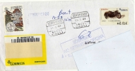 3540  Carta  Certificada Breda 2009, Girona,  ATM,. Y Viñeta Expofil2002 - Briefe U. Dokumente