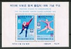 1972 Corea Del Sud "Sapporo 72" Olimpiadi Olimpic Games Jeux Olympiques Block MNH**  Pa220 - Winter 1972: Sapporo