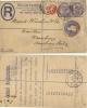 Inland Registered Letter  Kingsbridge - Hamburg          1894 - Cartas & Documentos