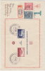 1937 Czechoslovakia Multifranked Cover From Bratislava To Hamburg. Rare! (A06005) - Cartas & Documentos