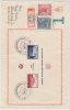 1937 Czechoslovakia Multifranked Cover From Bratislava To Hamburg. Rare! (A06005) - Covers & Documents