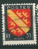 France 756 Alsace Oblitéré - 1941-66 Wapenschilden