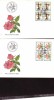 Switzerland,1982..Pro Juventute,Roses , In 4-er Blocks,  FDC - Briefe U. Dokumente