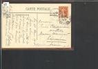 FRANCE - No 147 SUR CARTE POSTALE - CROIX ROUGE - Storia Postale