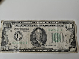 100$ 1934 SERIES OF C  FEDERAL RESERVE NOTE   ST LOUIS - Collezioni