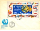 HUNGARY - 1975.FDC Sheet - European Security And Cooperation Conference,Helsinki II.(Flag,Map) Mi:Bl.113 - FDC