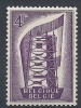 1956 EUROPA BELGIO 4 F MNH ** - 1956