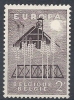 1957 EUROPA BELGIO 2 F MNH ** - 1957