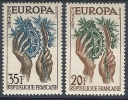 1957 EUROPA FRANCIA MH * - 1957