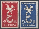 1958 EUROPA FRANCIA MNH ** - 1958