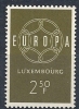 1959 EUROPA LUSSEMBURGO 2,50 F MNH ** - 1959