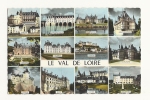 Cp, Centre - Val De Loire, Le Val De Loire, Multi-Vues, Voyagée 1963 - Centre-Val De Loire