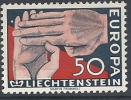 1962 EUROPA LIECHTENSTEIN MH * - 1962