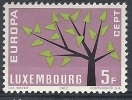 1962 EUROPA LUSSEMBURGO 5 F MH * - 1962
