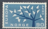 1962 EUROPA NORVEGIA 90 MNH ** - 1962