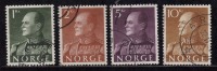 Norway Used 1958, King 4 Diff.,. - Gebruikt