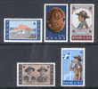 GREECE 1963 11th World Boy Scout Jamboree SET MNH - Unused Stamps