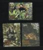 India 2009  5oox3  PANDA MONKEY MARBLED CAT # 11067 S Inde Indien - Ungebraucht