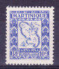 MARTINIQUE TAXE N°27 Neuf Charniere - Timbres-taxe