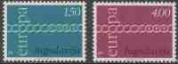 Jugoslavija Yugoslavia 1971 Mi 1416 /7 YT 1301 /2 ** Europa Chain / Brüderlichkeit Und Zusammenarbeit - Europa Cept - Unused Stamps