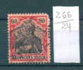 24K266 // - DM C - Perfin Perfores Perforiert Gezähnt Perforati Perforadas Germany Deutschland  Allemagne Germania - Perforés