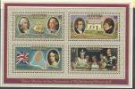 COOK ISLANDS AITUAKI 25TH ANN. OF ACCESSION OF QEII SHIP WOMAN 1977 M/S  OF4 STAMPS MINT SG229 READ DESCRIPTION!! - Aitutaki