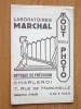 Laboratoires MARCHAL Rue De Marcinelle Charleroi ( Pochet ) ( Anno 19.. - Zie Foto Voor Details ) ! - Materiale & Accessori