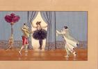 Illustrateur..Style P.Ebner..ballerine.. Pierrot - Sonstige & Ohne Zuordnung