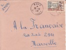 SAVE - DAHOMEY - 1956 - COLONIES FRANCAISES - Afrique - Avion - Lettre - Marcophilie - Briefe U. Dokumente