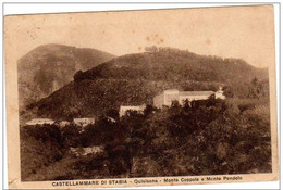 Castellammare Di Stabia,Quisisana Monte Coppola E Monte Pendolo,circa 1928 - Castellammare Di Stabia