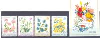 1994. Hungary, Flowers, 4v + S/s, Mint/** - Unused Stamps