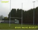 MANZAT Stade "Michel Bourlet" (63) - Rugby
