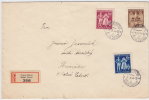 Bohemia & Moravia - Böhmen & Mähren. 1944  Registered Cover. (D03122) - Briefe U. Dokumente