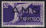 Amg-Vg 1946 - Democratica Espresso L. 30 **   (g1886) - Mint/hinged