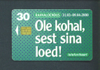 ESTONIA  -  Chip Phonecard As Scan - Estonie