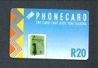 SOUTH AFRICA  -  Chip Phonecard As Scan - Afrique Du Sud
